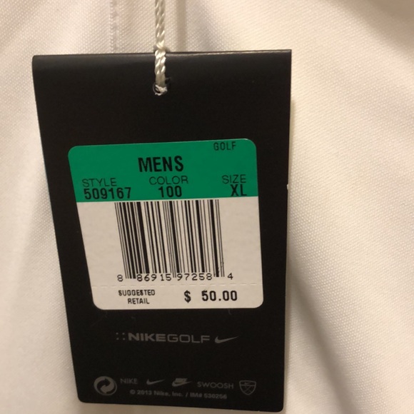 Men’s Nike Golf Tour Performance Navy Seal Polo XL - Picture 3 of 5